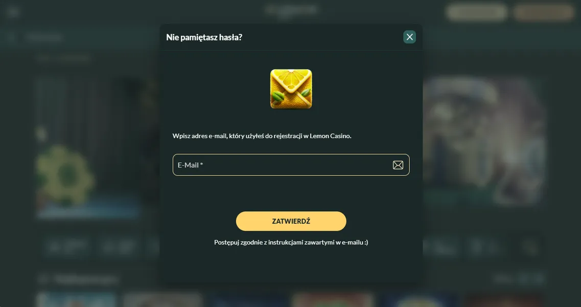 Rozwiązania problemów z logowaniem do Lemon Casino